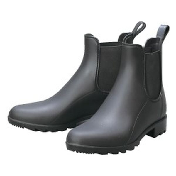 阪神素地 阪神 LB8205 PVCサイドゴアレインブーツL黒 1足（直送品