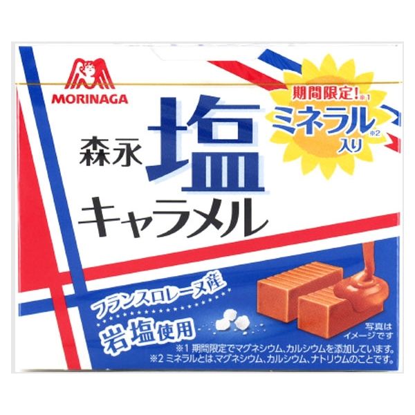 森永製菓 塩キャラメル 4902888210075 12ツブ×20個（直送品） - アスクル