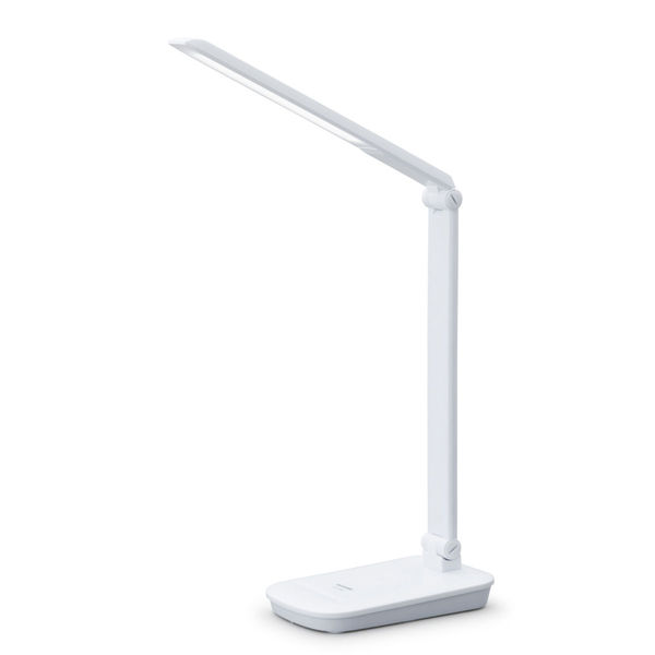 アイリスオーヤマ LEDデスクライトQi充電シリーズ 平置きタイプ 調光