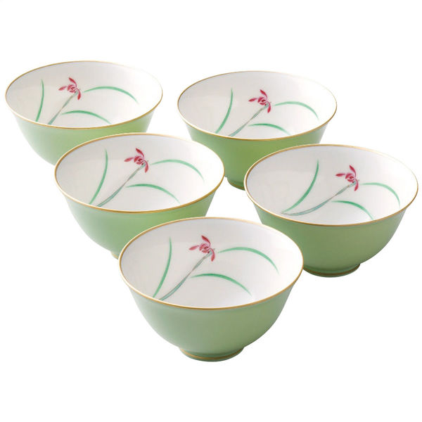 香蘭社 らん 湯呑揃 F40583-CQQL 1個（直送品） - アスクル