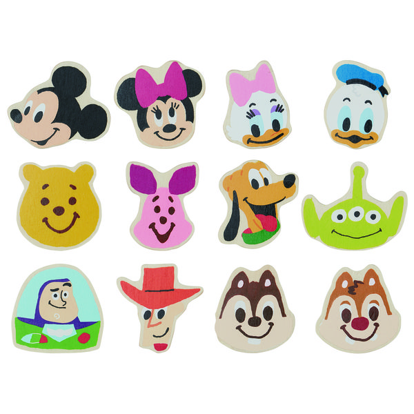 スケーター 木製マグネット ディズニー WMGD1 4973307421150 1個×24点