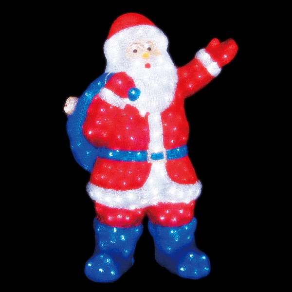 イルミネーション】 LEDジョイントモチーフ 「サンタクロース（中）B