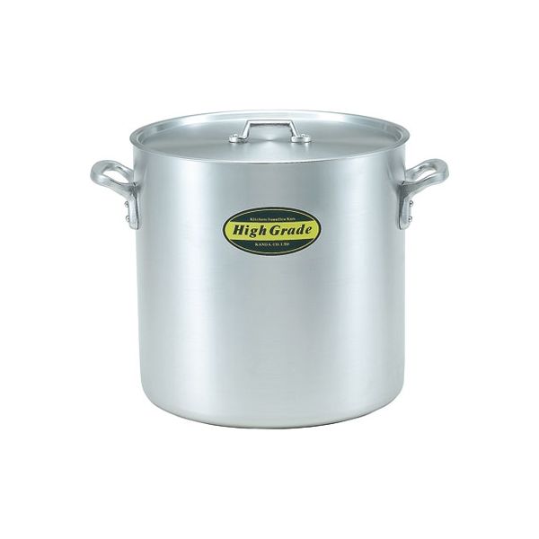 カンダ ハイグレード アルミ寸胴鍋 目盛付 54cm（120L） 006238（直送