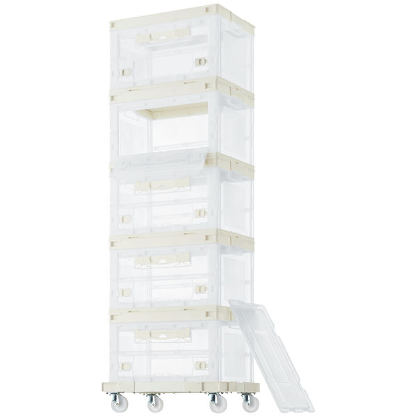 折りたたみコンテナ】 アスクル他 オープンオリコンセット（50L長辺