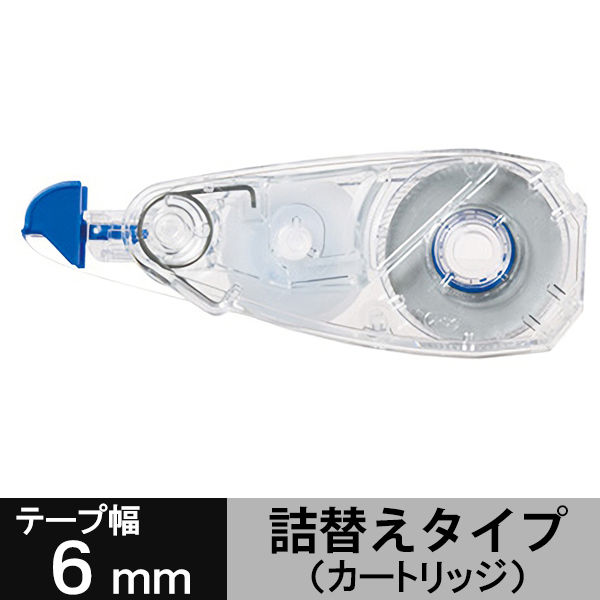 トンボ鉛筆 修正テープカートリッジモノエアー6 CT-CAR6 1セット(10個