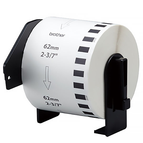 ブラザー 宛名ラベルプリンタ P-touch QL-550用 長尺紙テープ（大