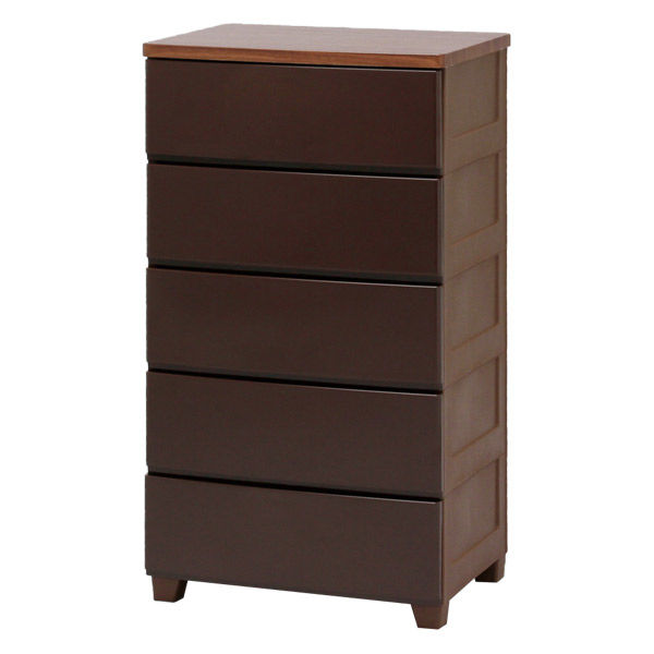 アイリスオーヤマ チェスト 5段 完成品 カラーボックス 引き出し収納