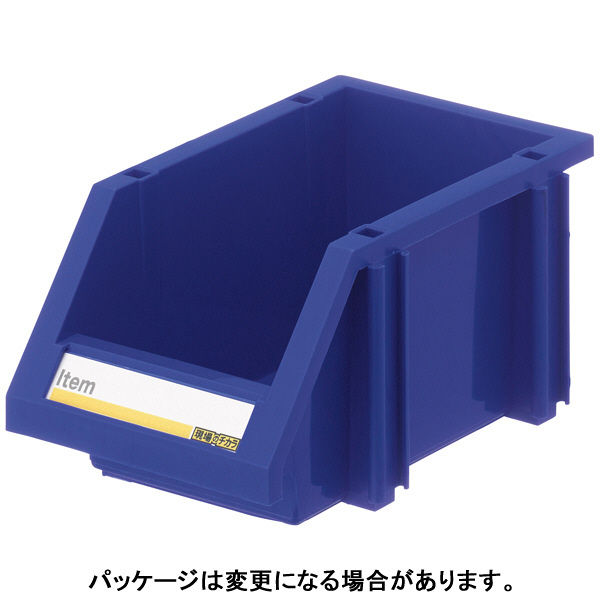 パーツボックス】 現場のチカラ 組み合わせ収納ボックス ブルー S