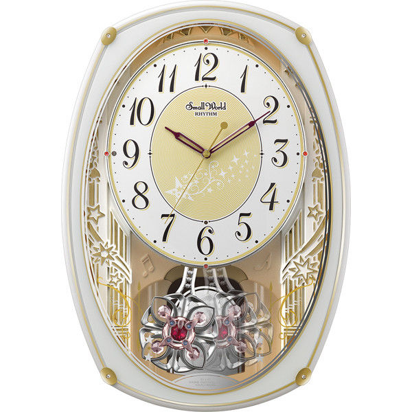 Smallworld スモールワールドステラ ［電波 振り子時計］ 4MN542RH03 1