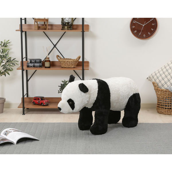 不二貿易 パンダ スツール B3851-39 82479 1個（直送品） - アスクル