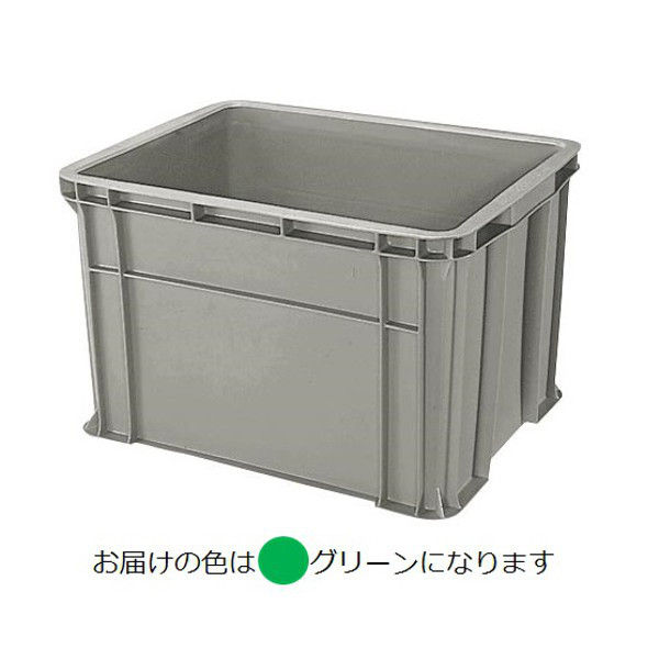 車上渡し】積水テクノ成型 セキスイコンテナ T-40 グリーン 40L CT40G