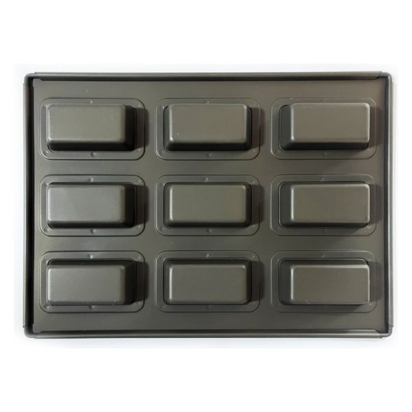 松永製作所 MBテフロン 深型フィナンシェ天板 9P 2408082 1個（直送品