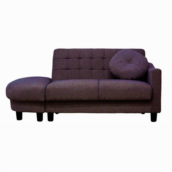 後藤家具物産 座面収納庫付コンパクトカウチソファー 2人掛 オットマン