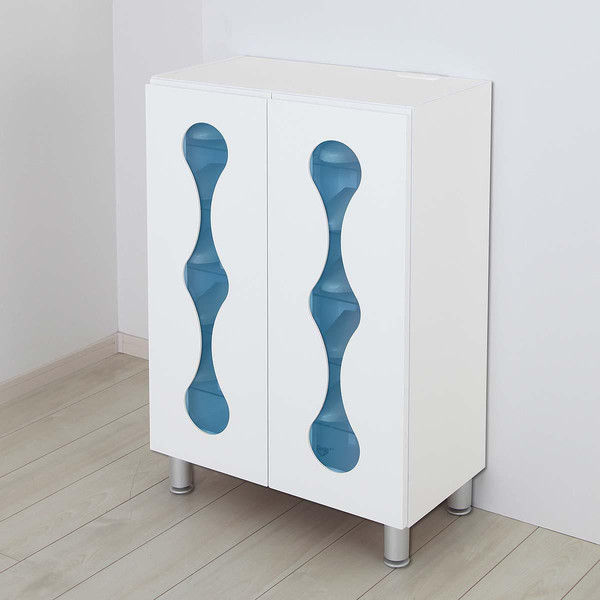 充英アート 殺菌灯スリッパ棚 ホワイト 幅624×奥行き316×高さ955mm 1台