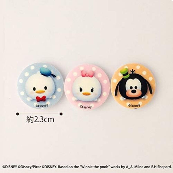 パイオニア ボタン ディズニー ツムツム ドナルド デイジー グーフィー