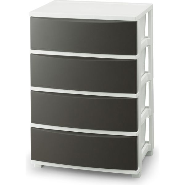 アイリスオーヤマ チェスト 4段 収納ケース コロネチェスト 一体型