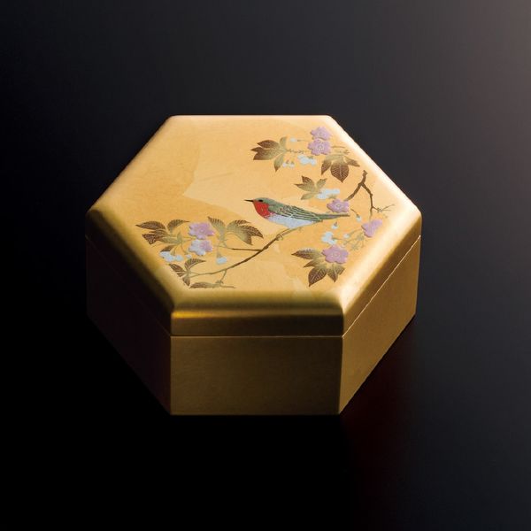 箔一 花見鳥 小箱 A102-04010 1個（直送品） - アスクル