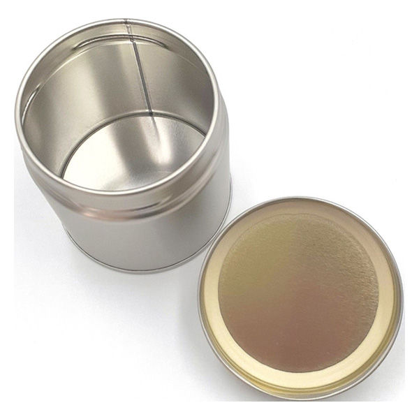 エビ寿2 缶やさん TINCAN ブリキスクリュー缶M 径76×高さ75(mm) 156589