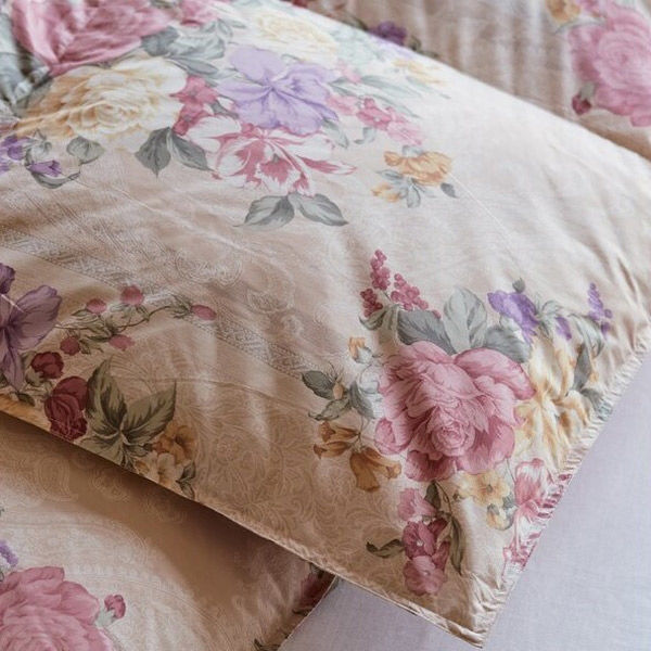 西川 羽毛掛けふとん(花柄) 31150266 1個（直送品） - アスクル