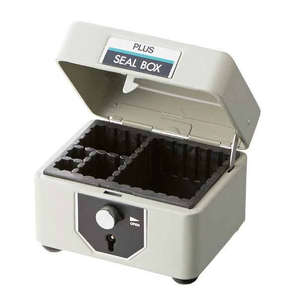 プラス スチール印箱 豆 SB-006 37165 - アスクル