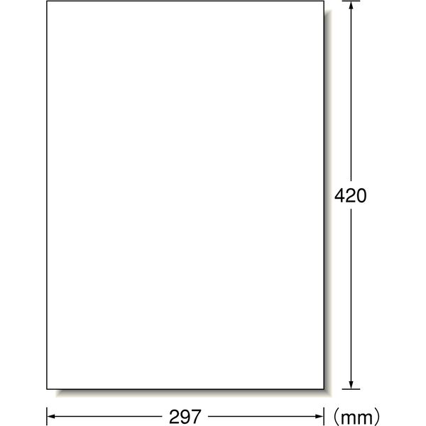 エーワン（A-one）ラベルシール 表示・宛名ラベル マット紙 プリンタ