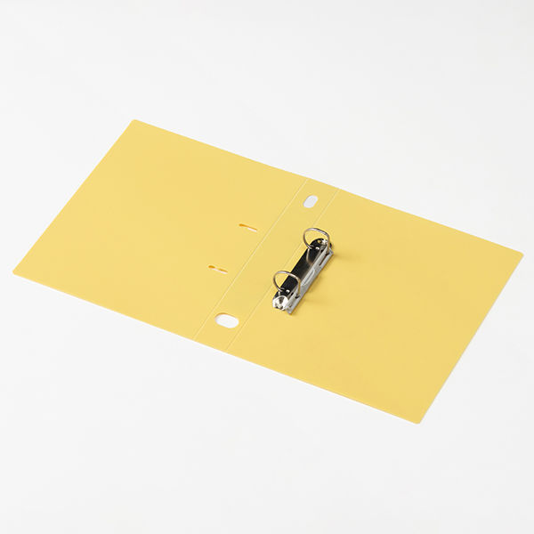 セキセイ ロックリングファイル D型2穴 A4タテ 背幅43mm イエロー F