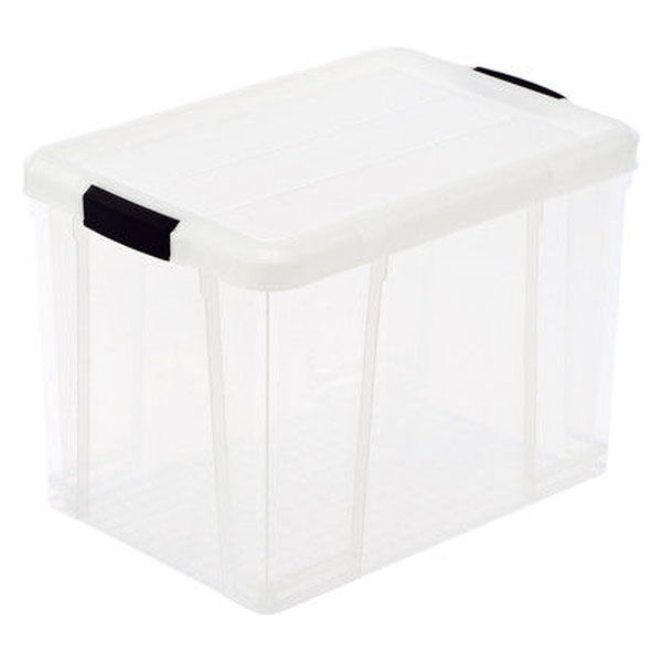 リス 「現場のチカラ」 ASソフィアボックス スリムL S-02D クリア