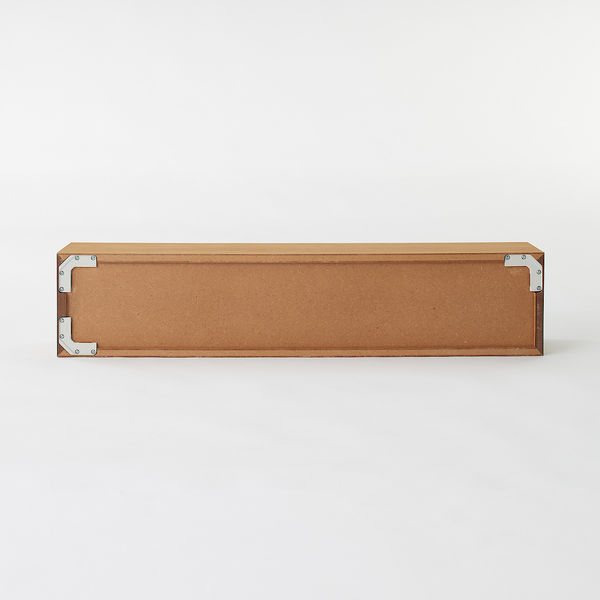 無印良品 壁に付けられる家具箱 オーク材突板 88cm 良品計画 - アスクル