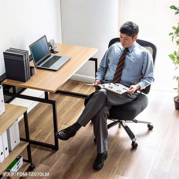 高耐荷重オフィスチェア ブラック SNC-NET23BK 1個（直送品） - アスクル