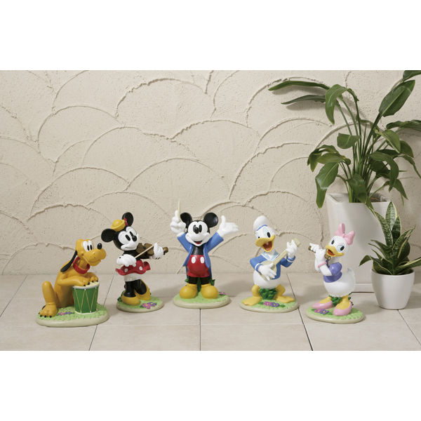 タカショー ガーデンスタチュー 音楽隊 くまのプーさん TD-ST17（直送