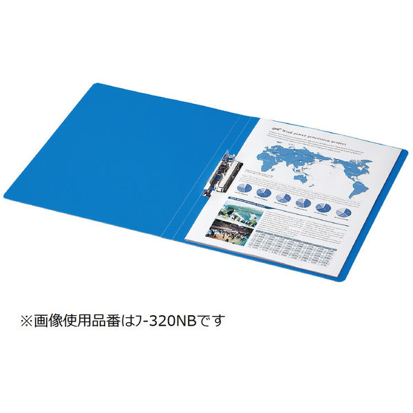 コクヨ レバーファイルZ式 PPシートA4縦 12mmとじ フ-320NDM 1セット