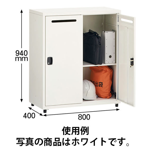 エムテックス スチールパーソナルロッカー 幅800mm 個人ロッカー 2人用