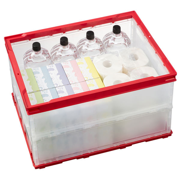 折りたたみコンテナ】 アスクル 「現場のチカラ」 ペタンコO-50B