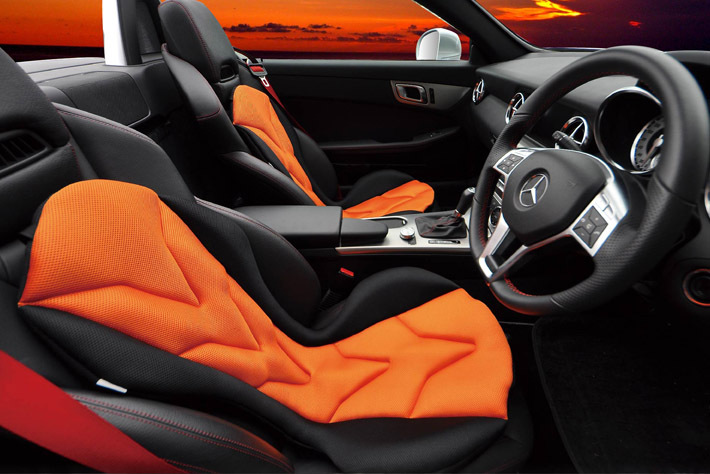 腰に優しいだけじゃない！ファッション性も極めて高い自動車用シート