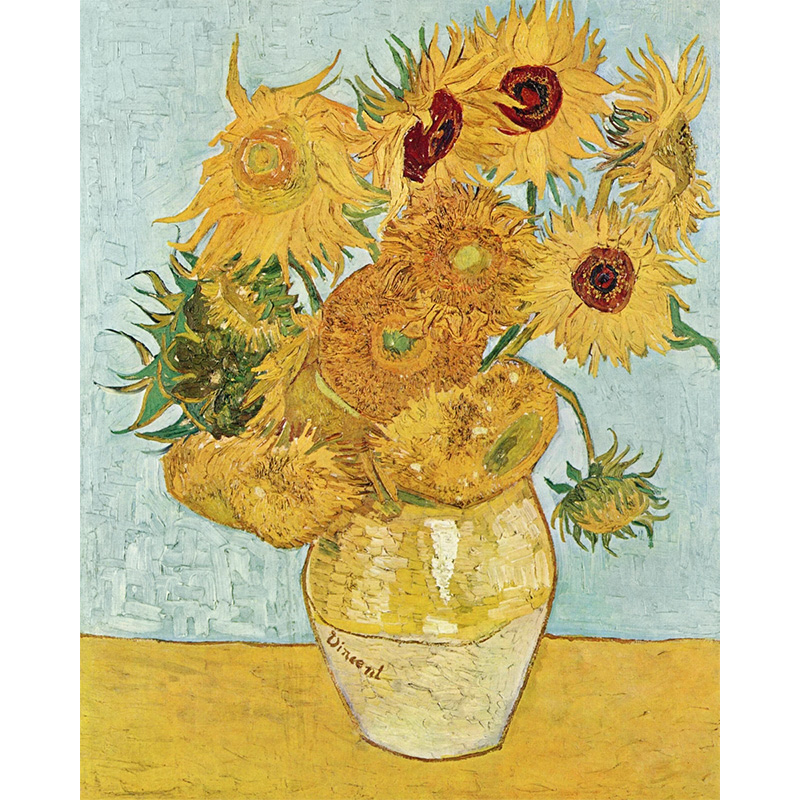 ボクらのアート / 12本のひまわり Vase with Twelve Sunflowers(1888