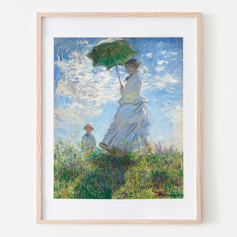 ボクらのアート / 散歩、日傘をさす女 Woman with a Parasol, Madame