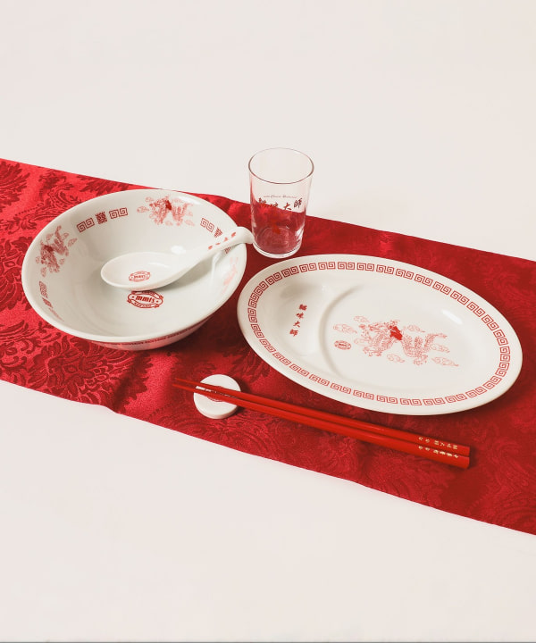 中川翔子 しょこたん 貪ぶり セット 丼ぶり レンゲ 食器 マミタス 中華