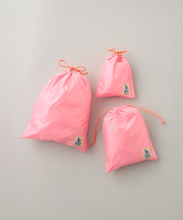 こども ビームス（こども ビームス）ナイロン 巾着袋 3セット （雑貨