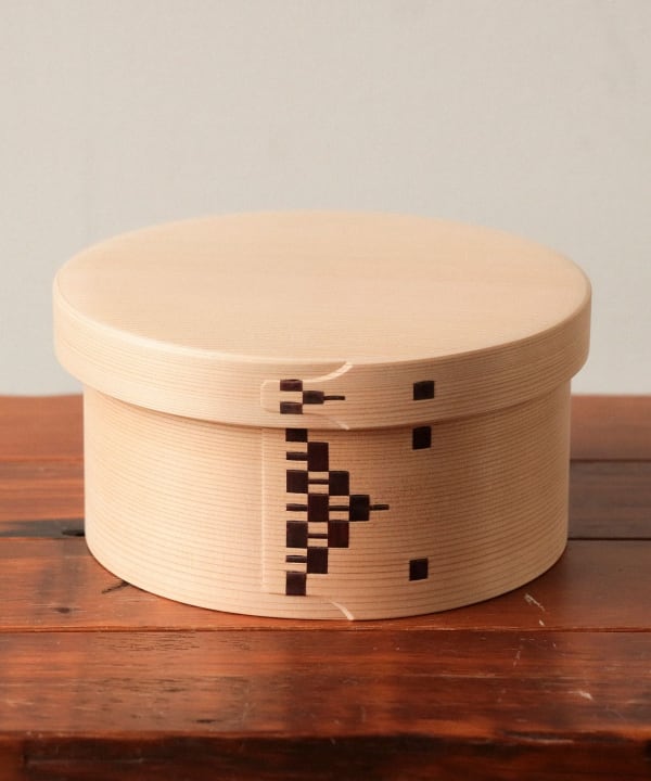 BEAMS JAPAN（ビームス ジャパン）大館工芸社 / おひつ隅丸 七寸木地