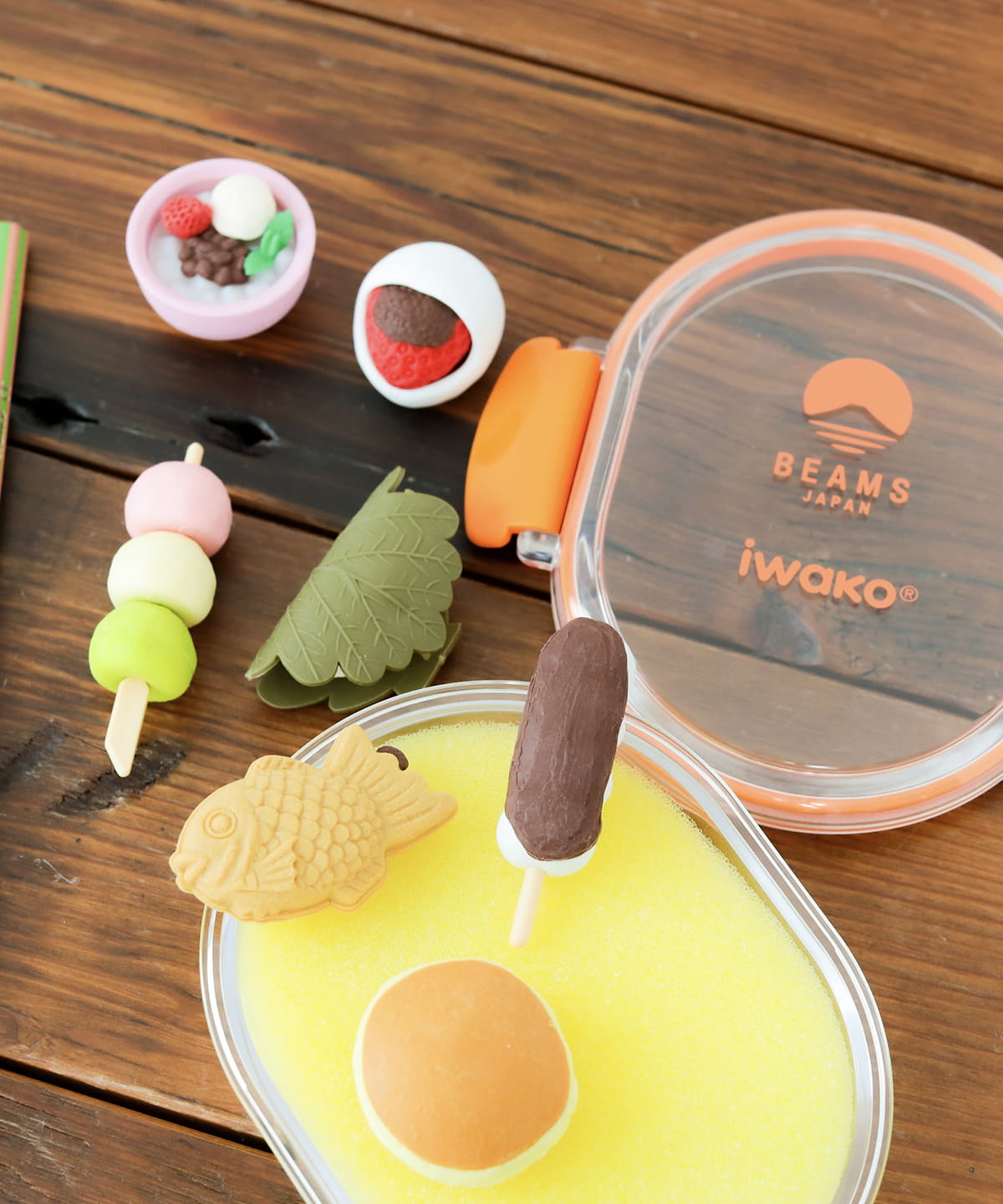 BEAMS JAPAN（ビームス ジャパン）【別注】iwako / おもしろ消しゴム