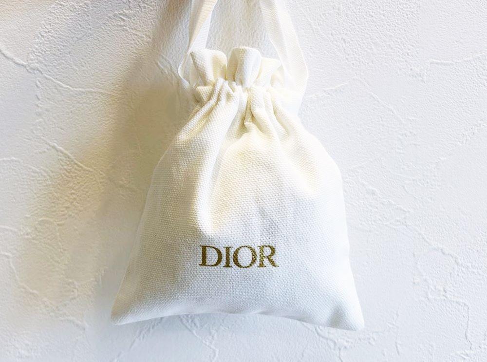 ディオールコスメもオンラインが素敵！「プチ巾着」無料でもらえるよ