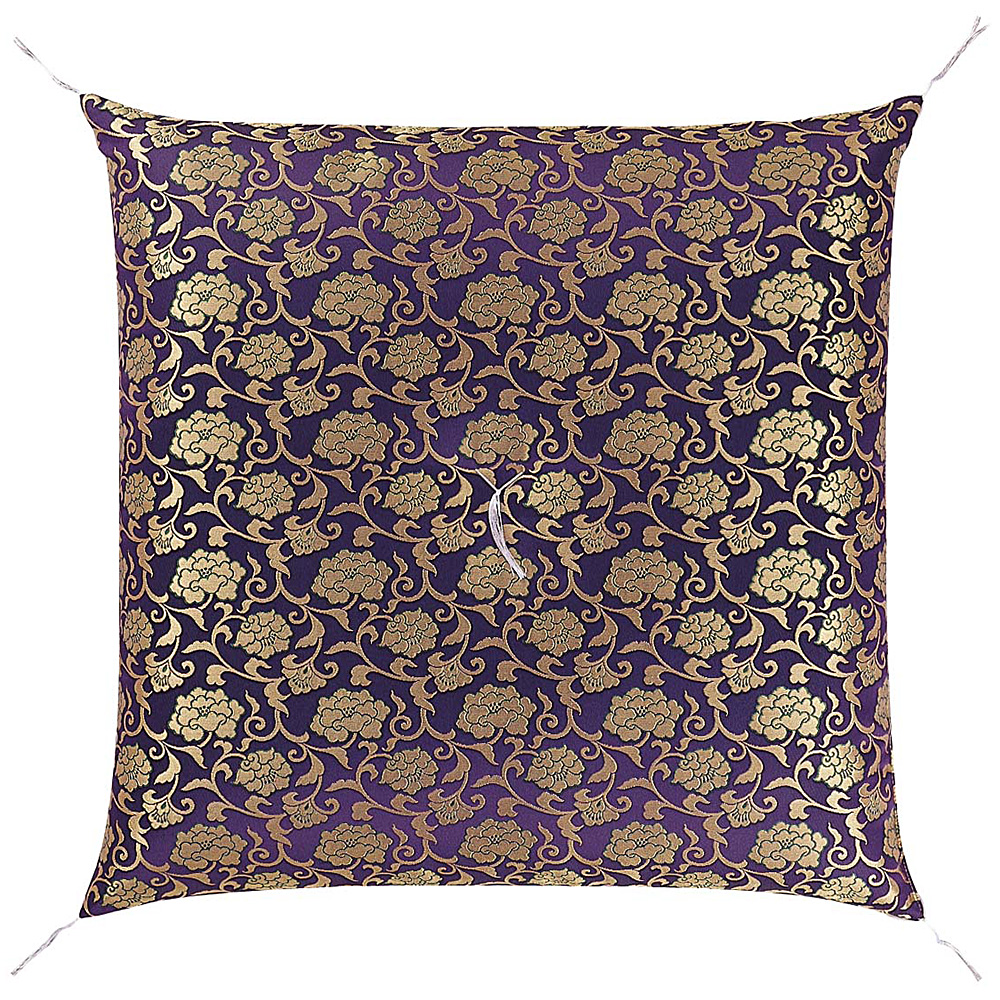 御前座布団 唐草金通 紫 | 仏壇・仏具専門店 滝田商店