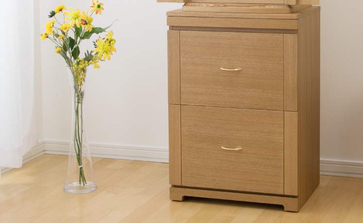 モダン仏壇台 スフレ / ルフレ タモ | 東京 浅草 仏壇屋 滝田商店