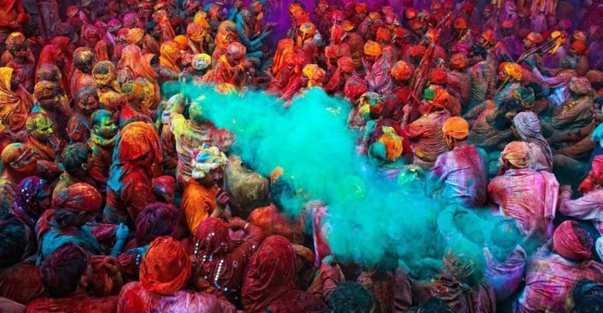 ジャイプールの地元の人々と一緒にホーリー祭を祝う | GetYourGuide