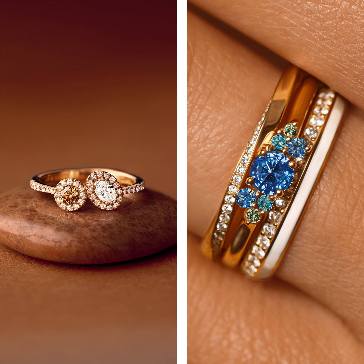 女性用ジュエリー タンザナイト | フランス製