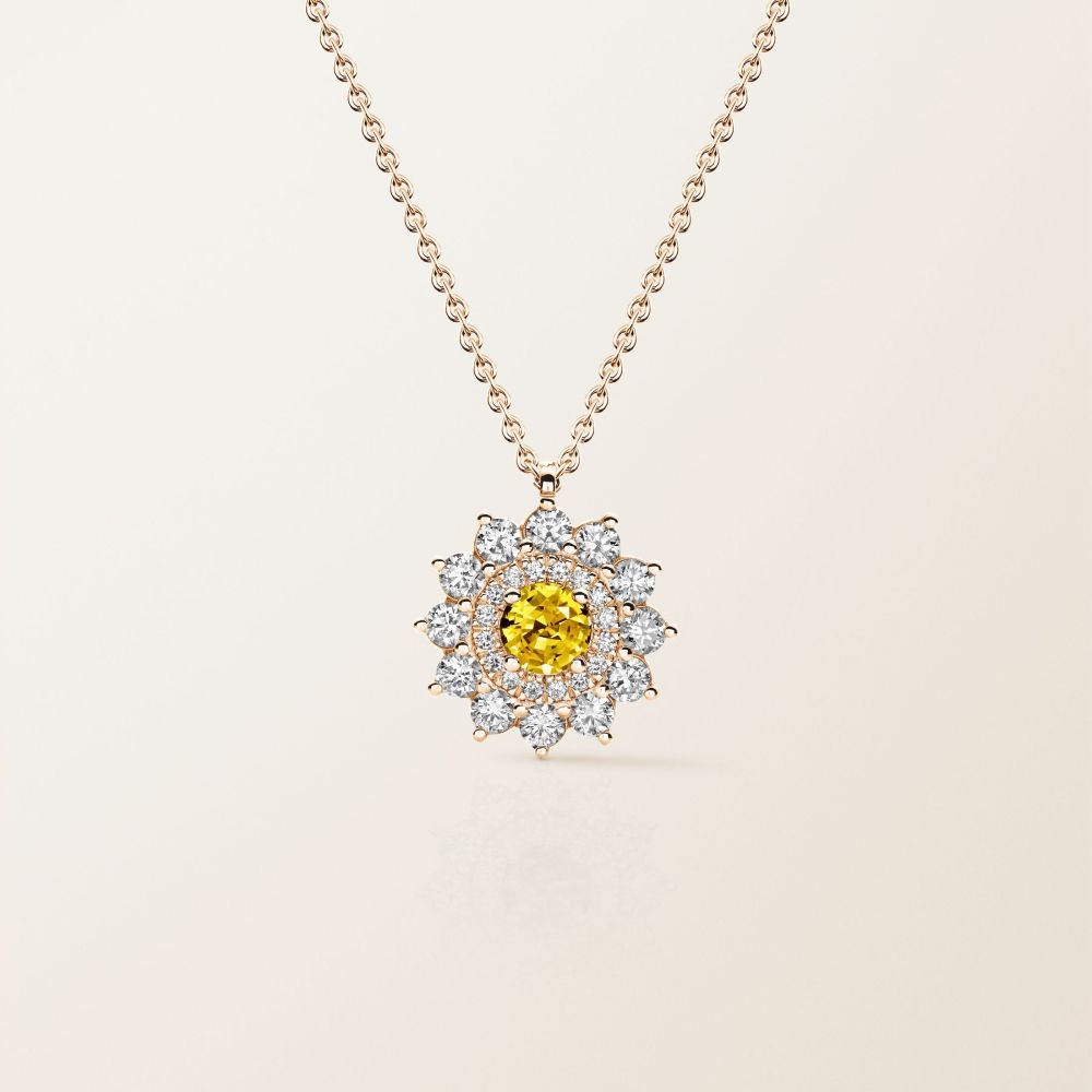 女性用ジュエリー イエローサファイア | フランス製