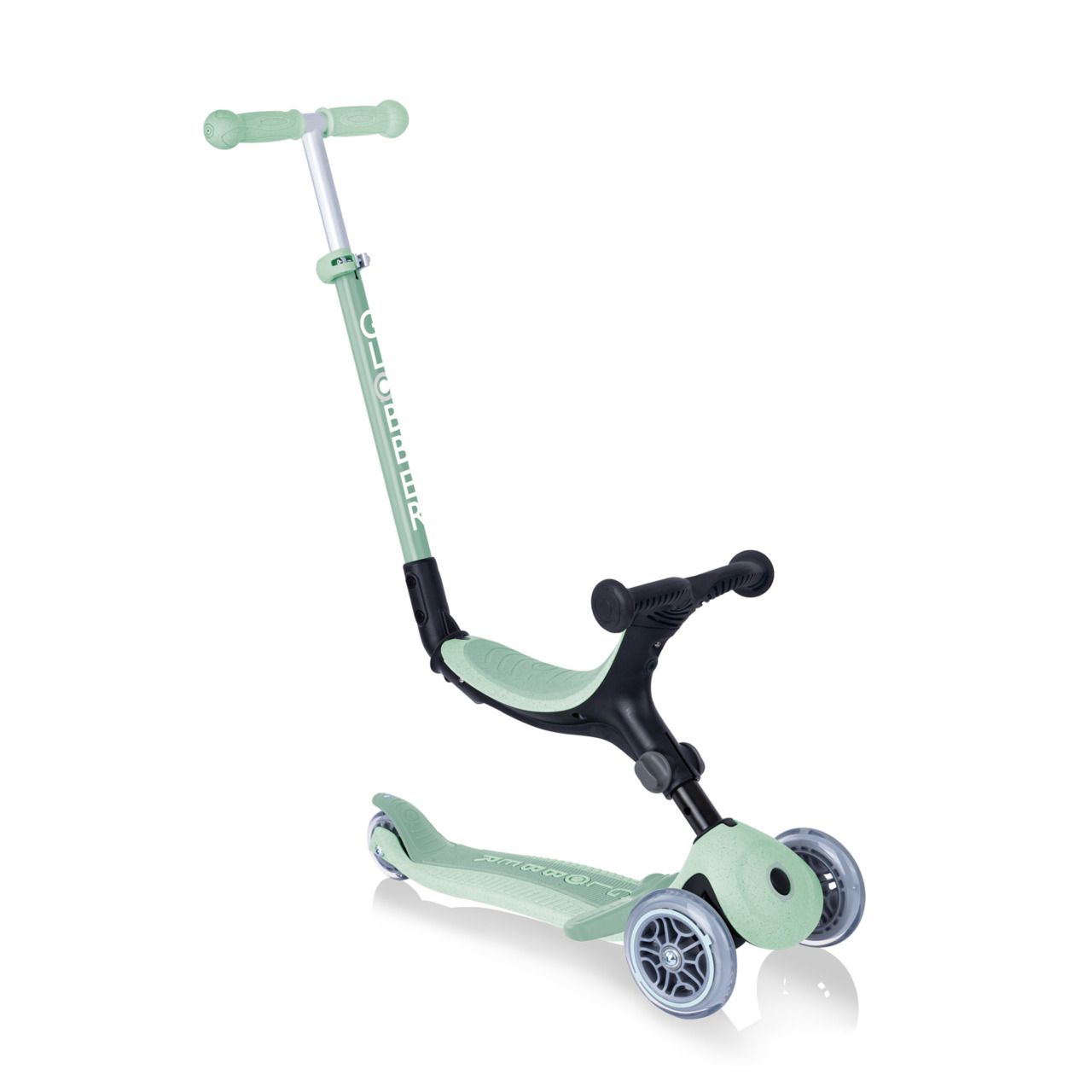 Eco Scooter with Seat: GO•UP FOLDABLE PLUS ECOLOGIC – Globber