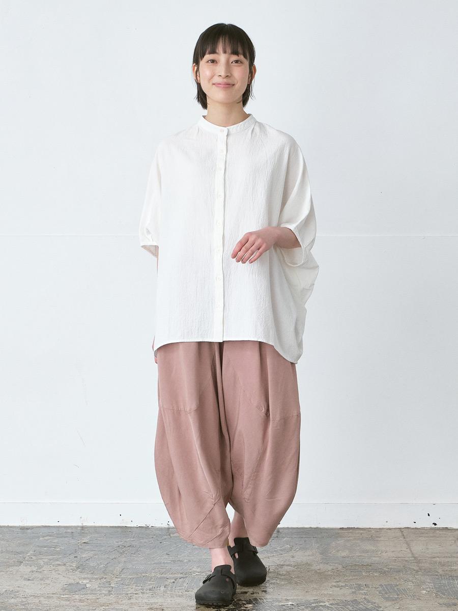 変形サルエルパンツ レーヨンツイル | パンツ9ブタケ | 【公式】D*g*y