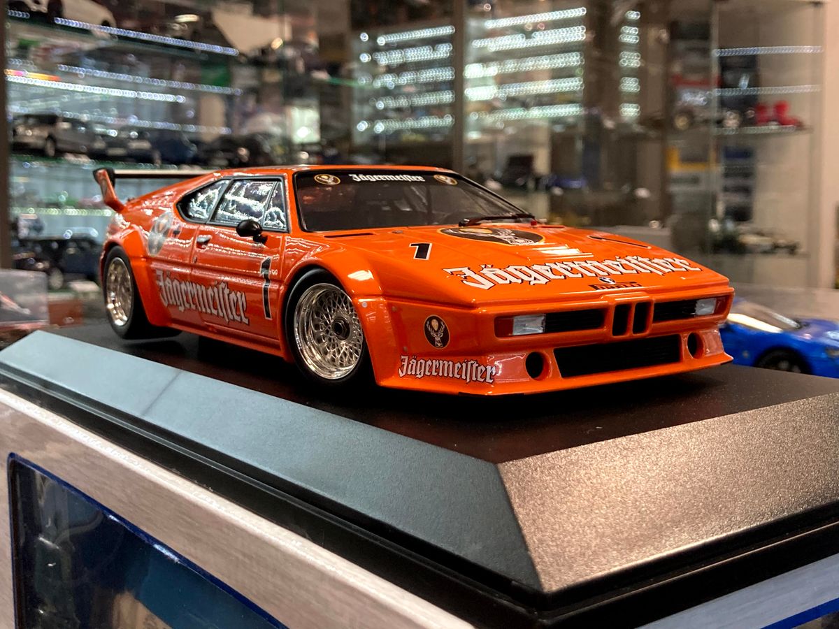 Diecast Model Garage - BMW M1 Procar E26 HIS JAEGERMEISTER Nr.1