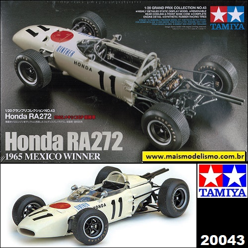 Tamiya Plastimodelismo, Honda F1 RA-272, Formula-1, GP Grand Prix,